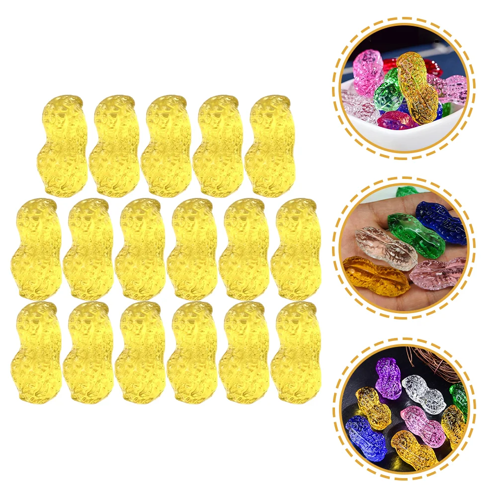 17pcs Crystal Peanut Pendants Peanut Tabletop Ornaments New Year Wedding Decorations
17pcs Crystal Peanut Pendants Peanut Tabletop Ornaments New Year Wedding Decorations