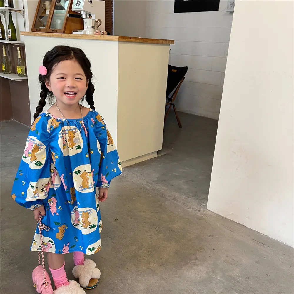 Baby Girls Cute Dress Long Sleeve Toddler Girl Plus Size Loose Fit Dresses 2022 Spring Autumn Children Casual One Piece Clothing
Baby Girls Cute Dress Long Sleeve Toddler Girl Plus Size Loose Fit Dresses 2022 Spring Autumn Children Casual One Piece Clothing