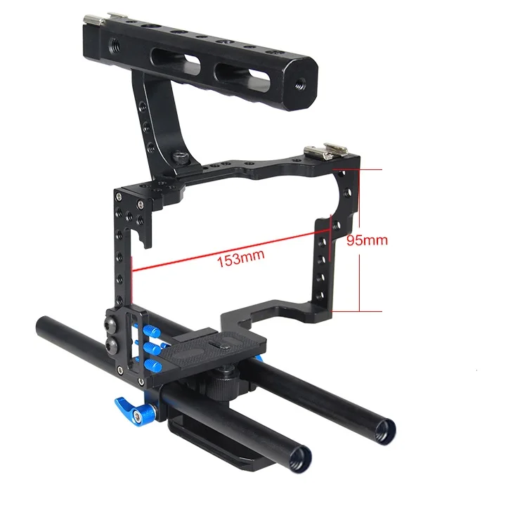 New stabilization system DSLR Rig DV Movie Kit Photo Studio Accessories DV Camera Stabilizer Support Cage Matte Box Focus D221
New stabilization system DSLR Rig DV Movie Kit Photo Studio Accessories DV Camera Stabilizer Support Cage Matte Box Focus D221