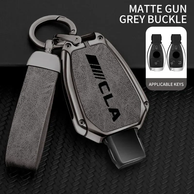 Чехол для дистанционного ключа из цинкового сплава для Mercedes CLA200 CLA260 CLA250 CLA220 W169 C117, автомобильный пульт дистанционного управления, брелок, автомобильные аксессуары 
Чехол для дистанционного ключа из цинкового сплава для Mercedes CLA200 CLA260 CLA250 CLA220 W169 C117, автомобильный пульт дистанционного управления, брелок, автомобильные аксессуары