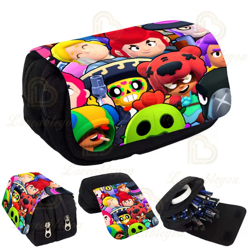 Stars Print Pencil Case Kids Pencil Box Shoot Game Canvas Stretch Double Layer Large Capacity Cute School Stationery
Stars Print Pencil Case Kids Pencil Box Shoot Game Canvas Stretch Double Layer Large Capacity Cute School Stationery
