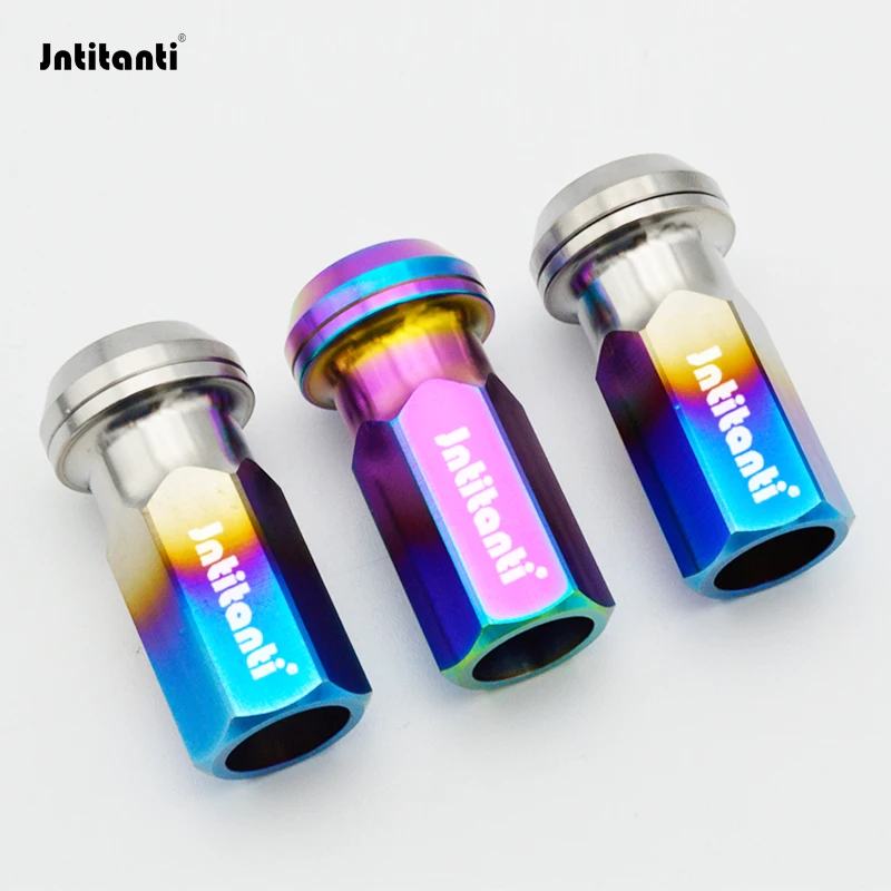Jntitanti Gr5 титановая гайка для колес PCD M12/M14 * 1,25/1,5*45 мм с бесплатной шайбой 
Jntitanti Gr5 титановая гайка для колес PCD M12/M14 * 1,25/1,5*45 мм с бесплатной шайбой
