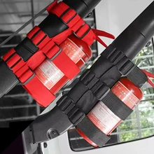 Car Roll Bar Fire Extinguisher Holder Large Size For Jeep Wrangler TJ JK JL 1997-2018 랭글러 JL 용품 Car Accessories