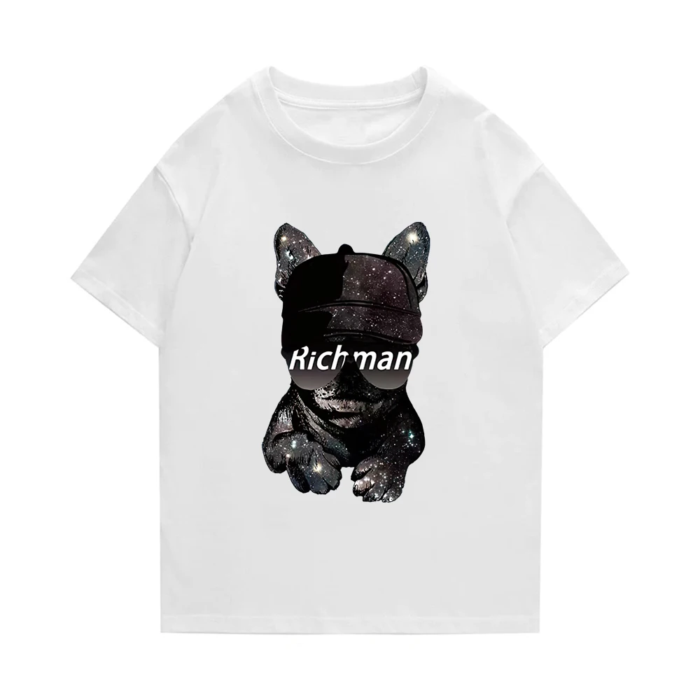2023 men's sunglasses dog print short-sleeved cotton solid color T-shirt summer new men's oversized T-shirt men's free shipping
2023 men's sunglasses dog print short-sleeved cotton solid color T-shirt summer new men's oversized T-shirt men's free shipping