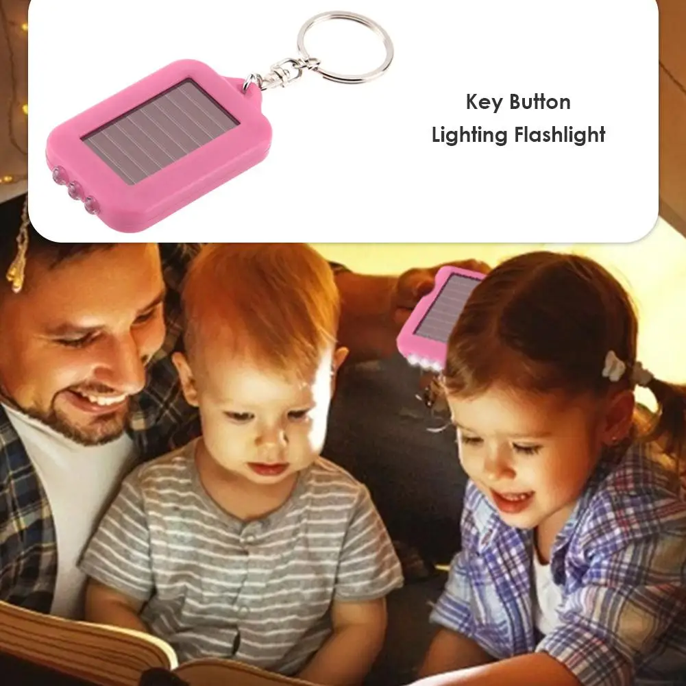 Portable Keychain LED Flashlight Solar Power Light Torch for Hiking Camping Lamp Key Switch Design Operate Convenience
Portable Keychain LED Flashlight Solar Power Light Torch for Hiking Camping Lamp Key Switch Design Operate Convenience