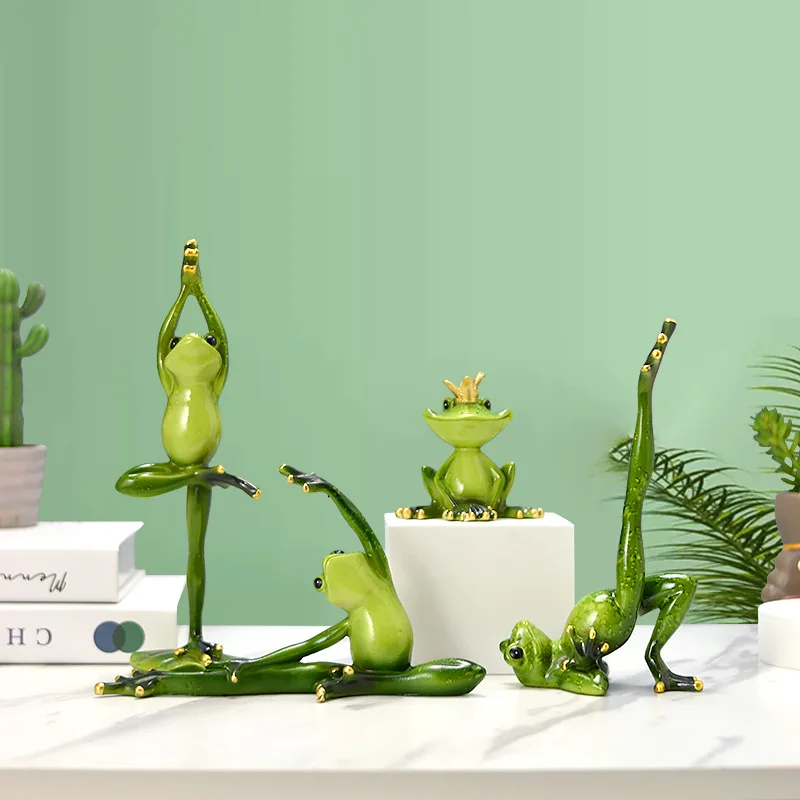 Living Room Decoration For Home Accessories Yoga Animal Model Resin Embellishments Frog Figurines Modern Miniatures Desk Decor
Living Room Decoration For Home Accessories Yoga Animal Model Resin Embellishments Frog Figurines Modern Miniatures Desk Decor