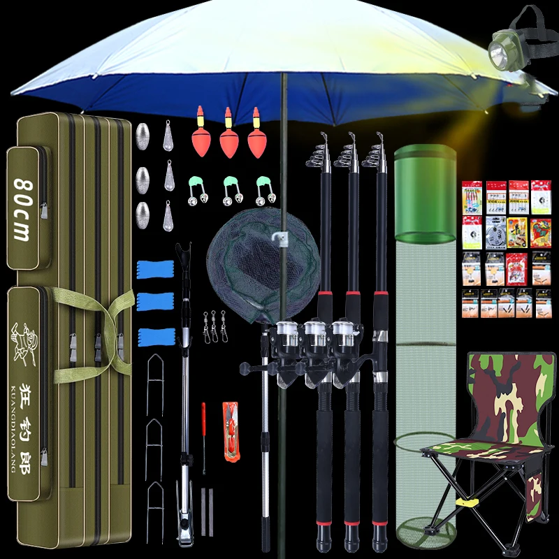 Spinning Carp Fishing Rod Set Full Casting Bag Carpfishing Fishing Rod Reel Drag Vara De Pesca Fishing Rods Complete Set LQ10XP
Spinning Carp Fishing Rod Set Full Casting Bag Carpfishing Fishing Rod Reel Drag Vara De Pesca Fishing Rods Complete Set LQ10XP