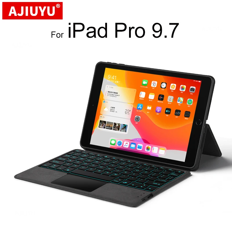 Чехол для планшетов, планшетов Air2, iPad 5 и 6 поколения 2018, с Bluetooth и сенсорной клавиатурой
Чехол для планшетов, планшетов Air2, iPad 5 и 6 поколения 2018, с Bluetooth и сенсорной клавиатурой