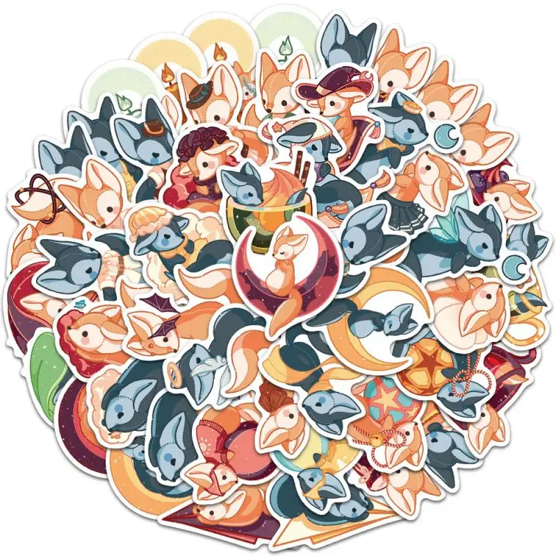 10/30/50 Pcs Little Fox Cute Cartoon Stickers for Fridge Motorcycle Water Cup Guitar Decoration Stickers Classic Child Toy Gifts
10/30/50 Pcs Little Fox Cute Cartoon Stickers for Fridge Motorcycle Water Cup Guitar Decoration Stickers Classic Child Toy Gifts