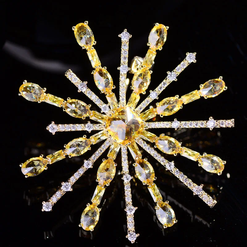 European and American Style Fashion Temperament Zircon Brooch Simple High-end Luxury Elegant Creative Corsage Accessories
European and American Style Fashion Temperament Zircon Brooch Simple High-end Luxury Elegant Creative Corsage Accessories