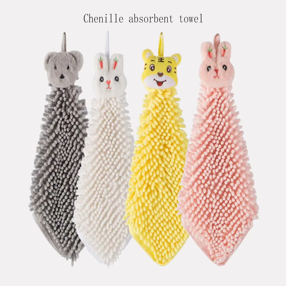 Cartoon Chenille Hand Towels Kitchen Bathroom Toilet Absorbent Quick-Drying Towel Soft Touch Hand-Cleaning Microfiber Towels
Cartoon Chenille Hand Towels Kitchen Bathroom Toilet Absorbent Quick-Drying Towel Soft Touch Hand-Cleaning Microfiber Towels