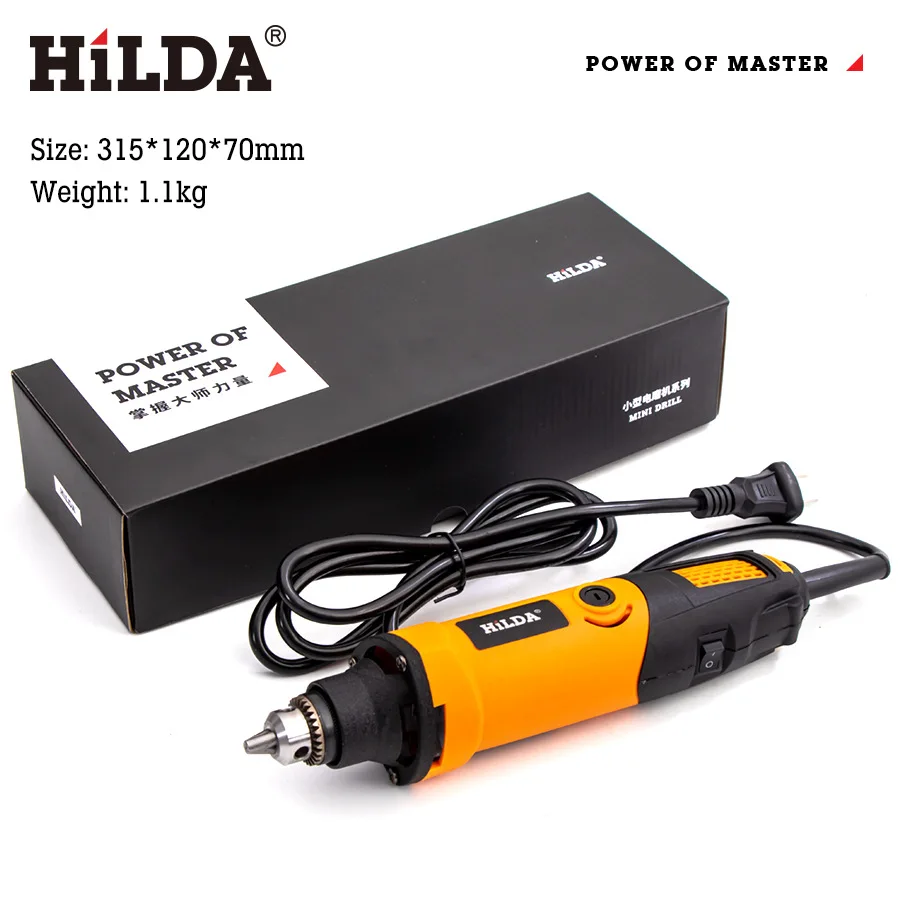 Hilda high-power mould electric grinding HLD - 190 w electric grinding hardware tools, electric tools
Hilda high-power mould electric grinding HLD - 190 w electric grinding hardware tools, electric tools