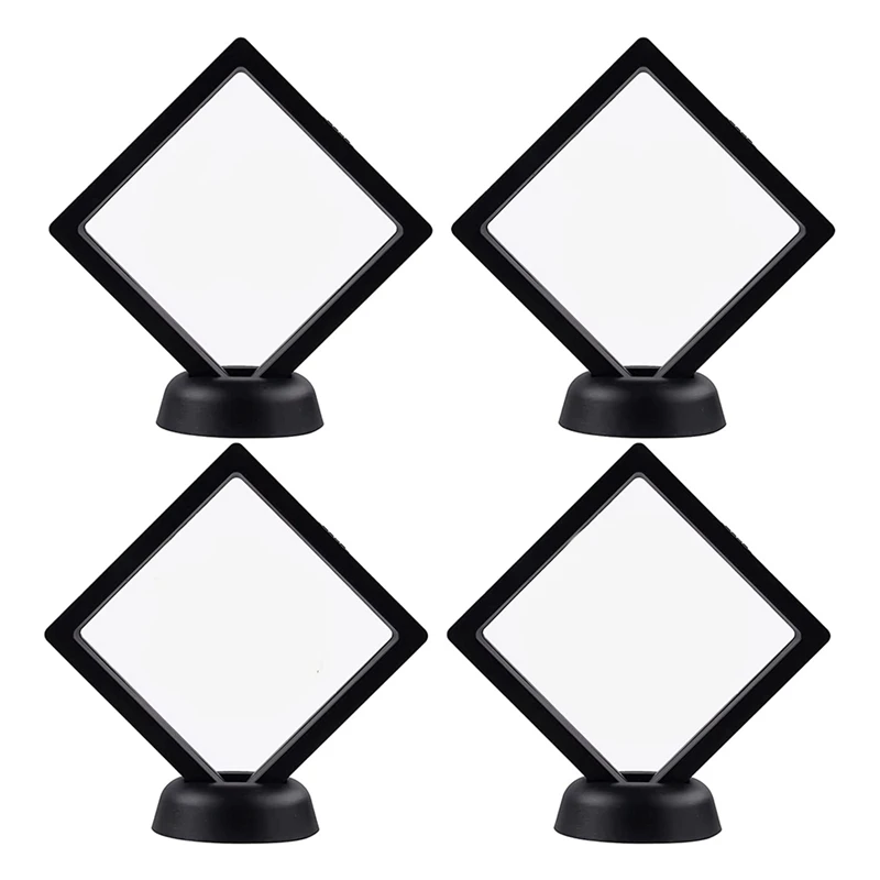 4 Pieces Of Challenge Coin Holder 3D Floating Frame With Bracket Anti-Tarnishing Jewelry Box Coin Display Cabinet
4 Pieces Of Challenge Coin Holder 3D Floating Frame With Bracket Anti-Tarnishing Jewelry Box Coin Display Cabinet