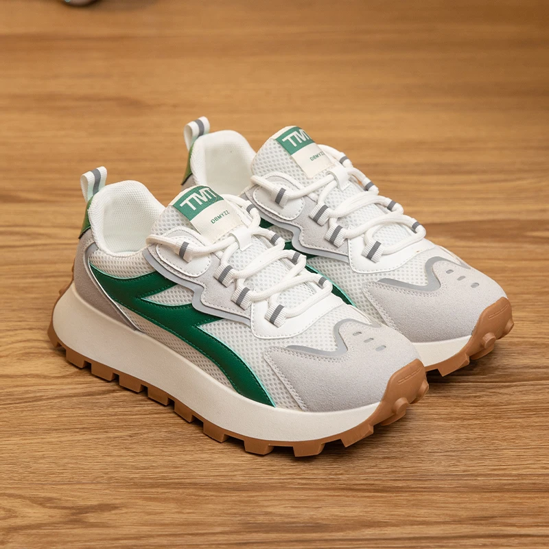 Кроссовки на платформе для мужчин и женщин, модная спортивная обувь, для бега на свежем воздухе
Кроссовки на платформе для мужчин и женщин, модная спортивная обувь, для бега на свежем воздухе