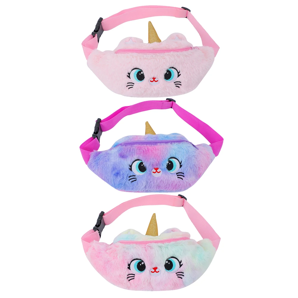 Girls Plush Faux Fur Licorne Shape Waist Bag Kids Zipper Small Fanny Pack All-match Chest Phone PouchWallet Clutch
Girls Plush Faux Fur Licorne Shape Waist Bag Kids Zipper Small Fanny Pack All-match Chest Phone PouchWallet Clutch