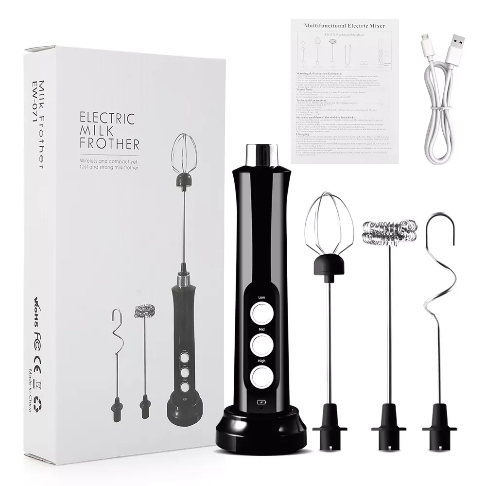 Electric Milk Frother Mini Foam Milk Blender Milk Beater Foam Machine Portable Cappuccino Coffee Mixer Foamer Kitchen Wireless
Electric Milk Frother Mini Foam Milk Blender Milk Beater Foam Machine Portable Cappuccino Coffee Mixer Foamer Kitchen Wireless