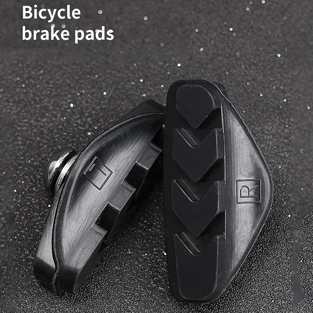 Part Brake Pad With Fasteners 12pieces 6 Pairs Black Brake Pads Useful Brake Shoes For V-brake Functional Low Noise
Part Brake Pad With Fasteners 12pieces 6 Pairs Black Brake Pads Useful Brake Shoes For V-brake Functional Low Noise