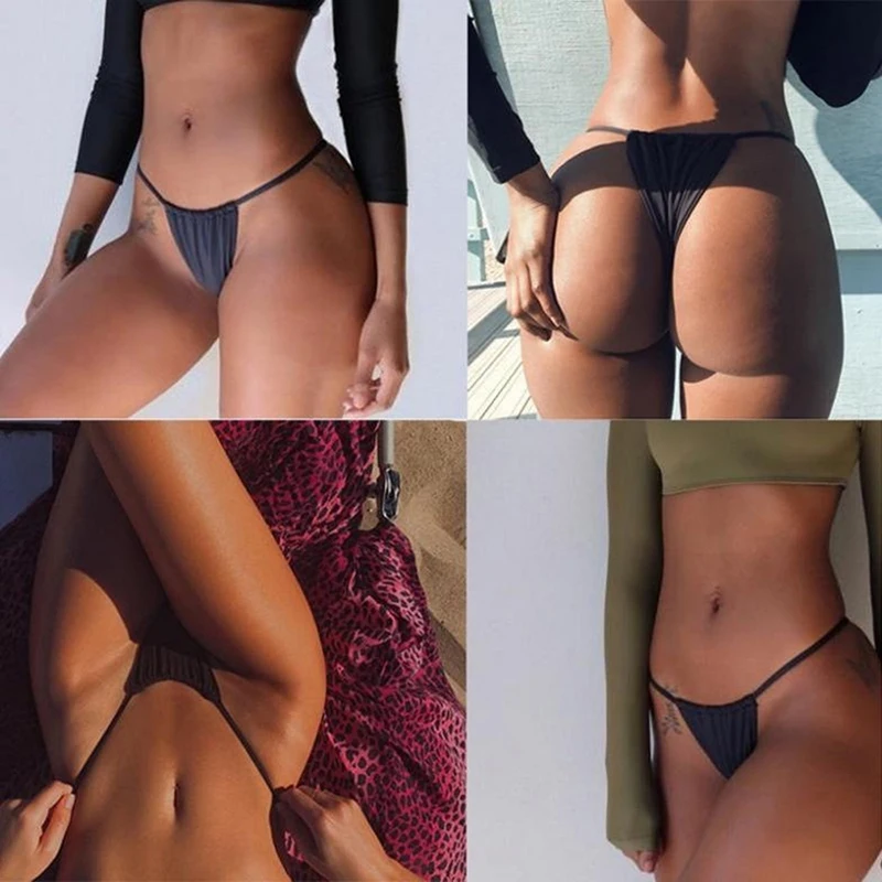 Summer Sexy Briefs Women Thongs Brazilian Cheeky Bikini Bottom Thong Bathing Suit Swimsuit Swimwear Trunks
Summer Sexy Briefs Women Thongs Brazilian Cheeky Bikini Bottom Thong Bathing Suit Swimsuit Swimwear Trunks