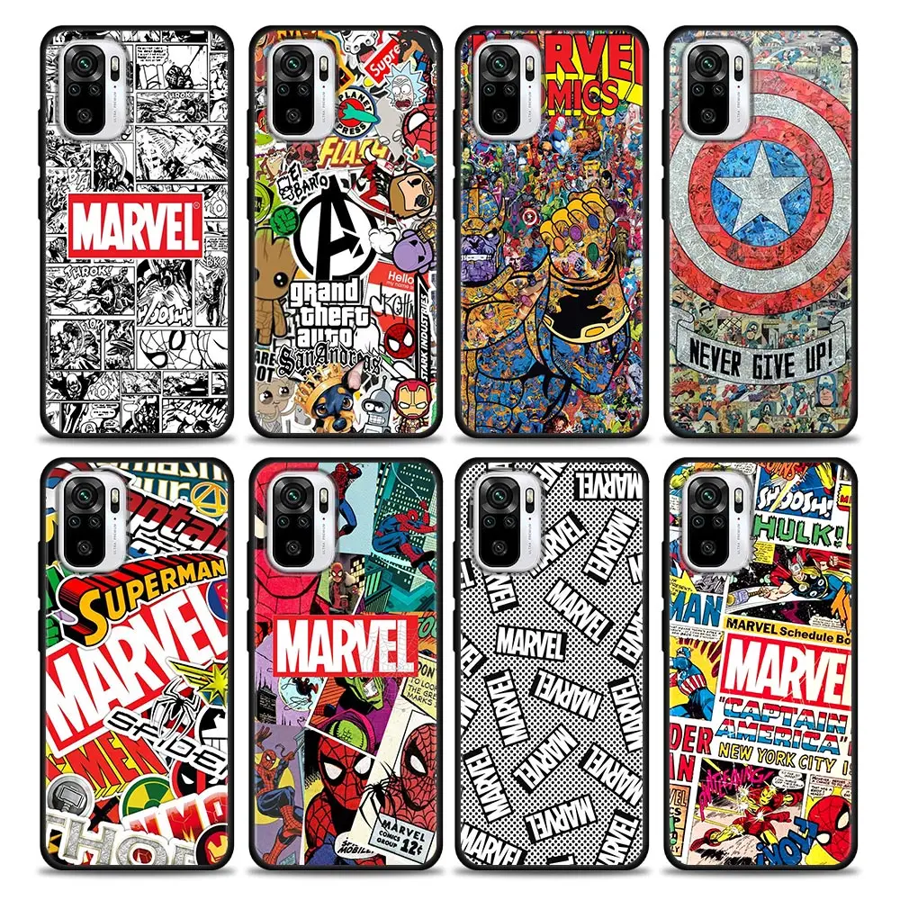 Marvel Comics Classic Avengers Logo Silicone Case For Xiaomi Redmi Note 10 Pro 8 9 11 Pro Plus 7 8T 9T 10S 11S 11T 5G Soft Cover
Marvel Comics Classic Avengers Logo Silicone Case For Xiaomi Redmi Note 10 Pro 8 9 11 Pro Plus 7 8T 9T 10S 11S 11T 5G Soft Cover