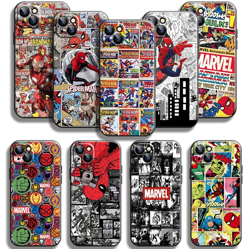 Marvel Spiderman Comics Phone Case For iPhone 11 Pro Max 12 13 Pro Mini X XR XS Max 6 6S 7 8 Plus Se2 Back Full Protection
Marvel Spiderman Comics Phone Case For iPhone 11 Pro Max 12 13 Pro Mini X XR XS Max 6 6S 7 8 Plus Se2 Back Full Protection