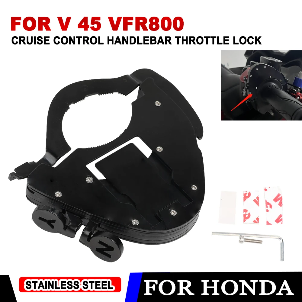 For Honda V45 V 45 VFR800 Interceptor VFR 800 VFR-800 Motorcycle Accessories Cruise Control Handlebar Throttle Lock Assist
For Honda V45 V 45 VFR800 Interceptor VFR 800 VFR-800 Motorcycle Accessories Cruise Control Handlebar Throttle Lock Assist