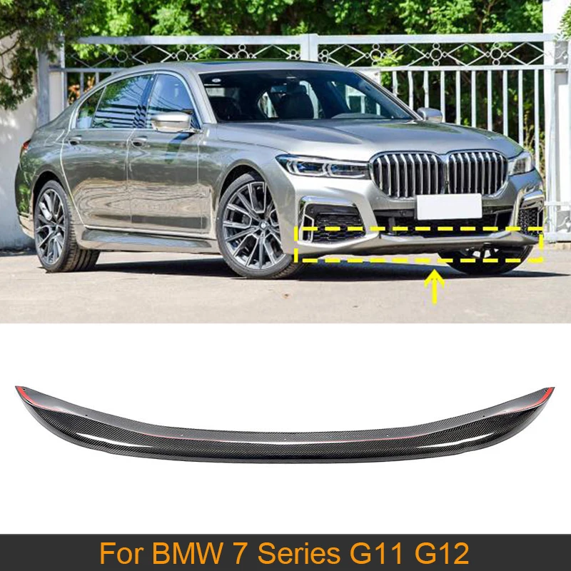 Carbon Fiber Front Bumper Lip Spoiler For BMW 7 Series G11 G12 M Sport 2019 2020 Car Front Bumper Lip Chin Apron Guard 
Carbon Fiber Front Bumper Lip Spoiler For BMW 7 Series G11 G12 M Sport 2019 2020 Car Front Bumper Lip Chin Apron Guard