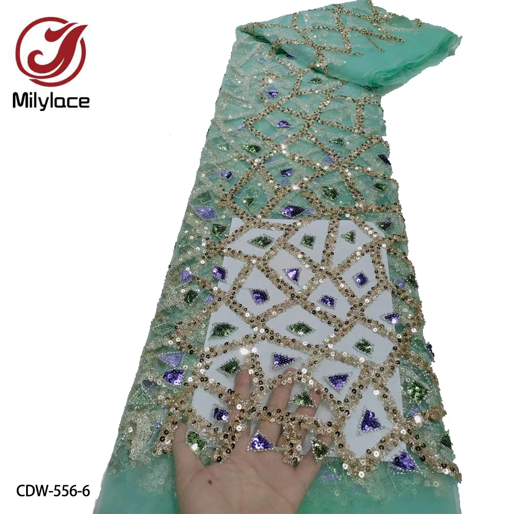Latest Sequins and Beaded Lace Fabric 2022 High Quality African Net Lace Mesh Fabric French Lace Fabrics for Party Dress CDW-556
Latest Sequins and Beaded Lace Fabric 2022 High Quality African Net Lace Mesh Fabric French Lace Fabrics for Party Dress CDW-556