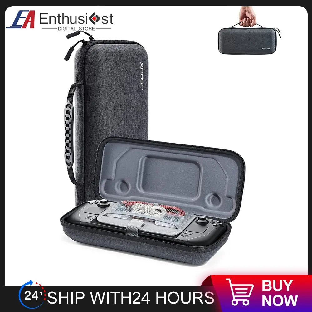 USB Line Holder Bag For Steam Deck Carrying Case With Interlayer Console Protective Slots Handbag Game Console Eva Storage Case
USB Line Holder Bag For Steam Deck Carrying Case With Interlayer Console Protective Slots Handbag Game Console Eva Storage Case
