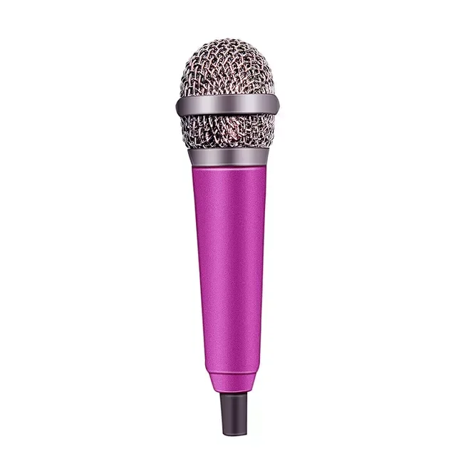 Handheld Mic Portable Mini 3.5mm Stereo Studio Microphone For Laptop PC Desktop Mic KTV Karaoke 5.5cm*1.8cm
Handheld Mic Portable Mini 3.5mm Stereo Studio Microphone For Laptop PC Desktop Mic KTV Karaoke 5.5cm*1.8cm