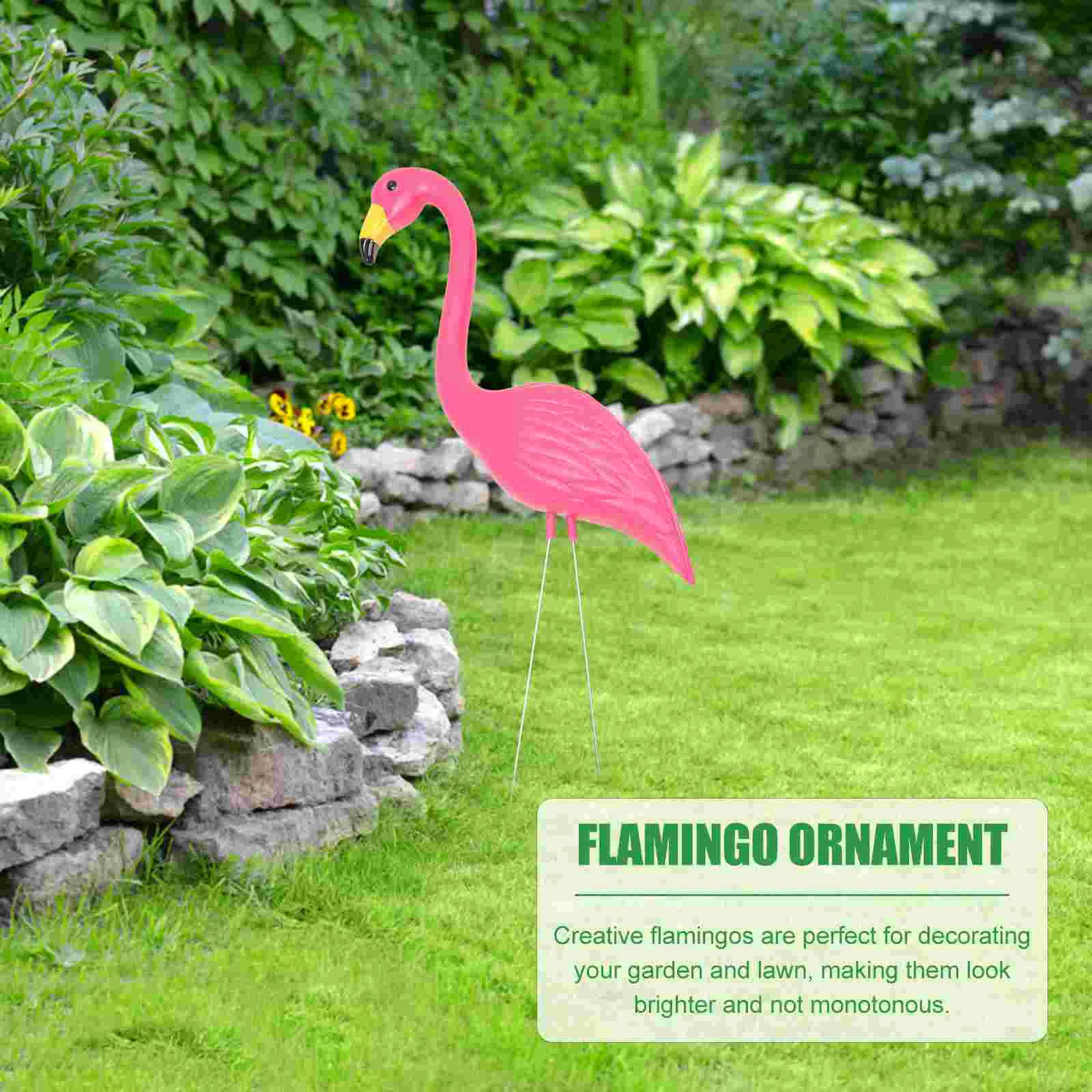 Simulated Flamingo Lawn Bird Stake Christmas Animal Garden Stake Plastic Standing Flamingo Statue Metal Stake Banquet
Simulated Flamingo Lawn Bird Stake Christmas Animal Garden Stake Plastic Standing Flamingo Statue Metal Stake Banquet