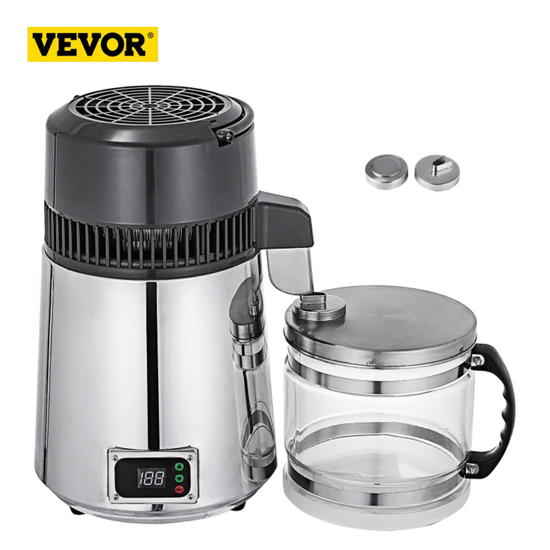 Водяной дистиллятор VEVOR 750 Вт, нержавеющая сталь, 1,1 галлонов/4 л, контроль температуры, алкоголь, домашняя медицинская больница, со стеклянно...
Водяной дистиллятор VEVOR 750 Вт, нержавеющая сталь, 1,1 галлонов/4 л, контроль температуры, алкоголь, домашняя медицинская больница, со стеклянно...