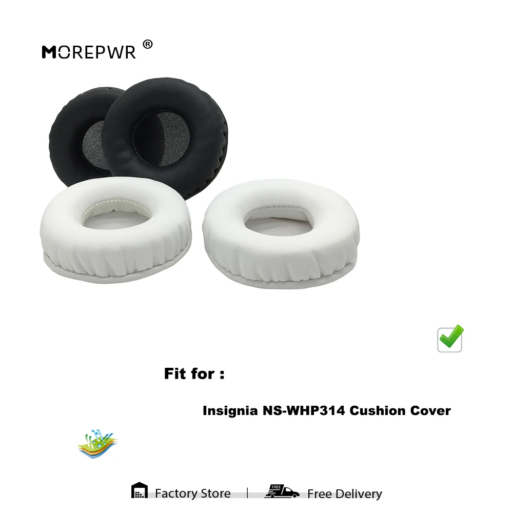 Morepwr New Upgrade Replacement EarPads for Insignia NS-WHP314 Cushion Cover Headset Parts Leather Cushion Velvet Earmuff Sleeve 
Morepwr New Upgrade Replacement EarPads for Insignia NS-WHP314 Cushion Cover Headset Parts Leather Cushion Velvet Earmuff Sleeve
