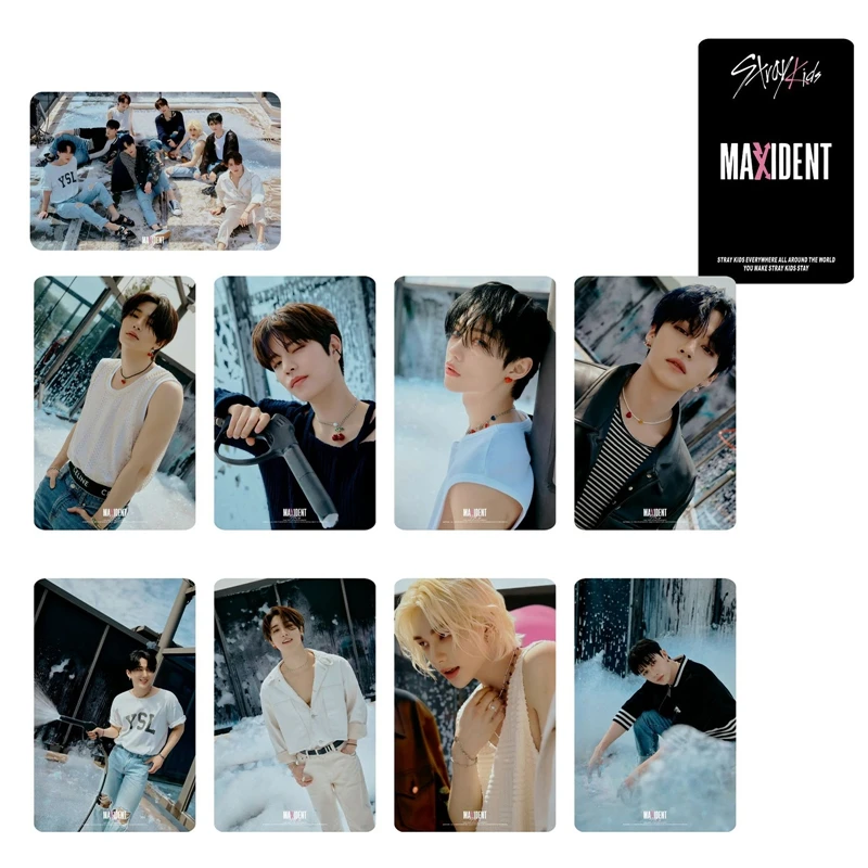 Kpop Stray Kids MAXIDENT новый альбом Lomo карты Высокое качество HD двухсторонняя печать фото карты Поклонники Коллекция фото открыток подарок
Kpop Stray Kids MAXIDENT новый альбом Lomo карты Высокое качество HD двухсторонняя печать фото карты Поклонники Коллекция фото открыток подарок