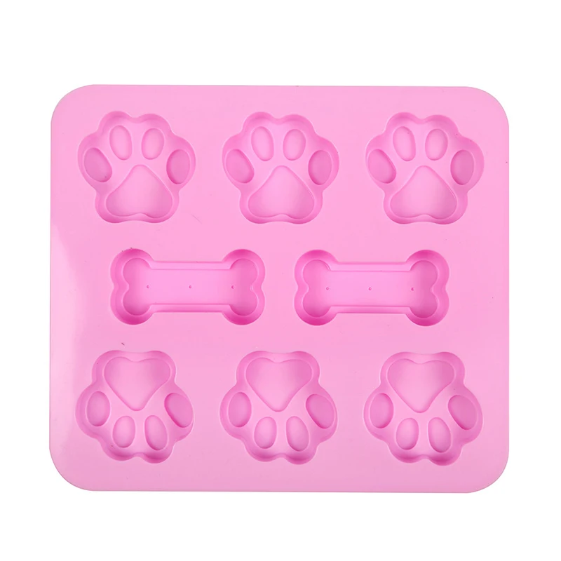 Dog Footprint Paw Bone Molds Silicone Cake Cookie Fondant 3D DIY Cat Paw Silicone Mold Bakeware Kitchen Accessories
Dog Footprint Paw Bone Molds Silicone Cake Cookie Fondant 3D DIY Cat Paw Silicone Mold Bakeware Kitchen Accessories