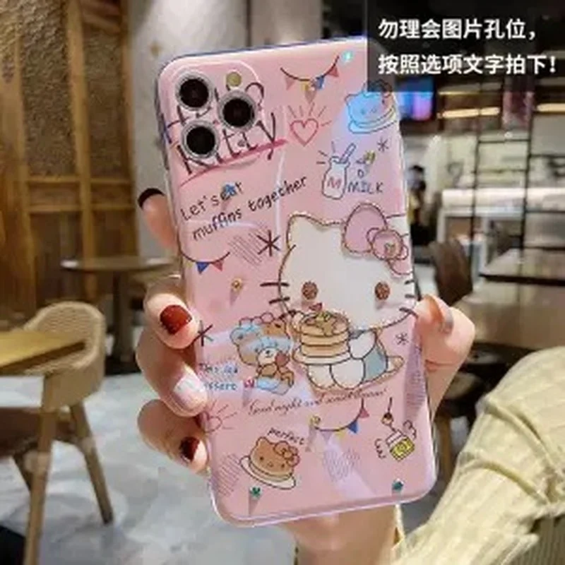 Hellokitty Blu-ray Phone Case iPhone 7/8P/X/Xr/Xs/Xsmax/11/12Promax cartoon Phone Couple Phone Case
Hellokitty Blu-ray Phone Case iPhone 7/8P/X/Xr/Xs/Xsmax/11/12Promax cartoon Phone Couple Phone Case