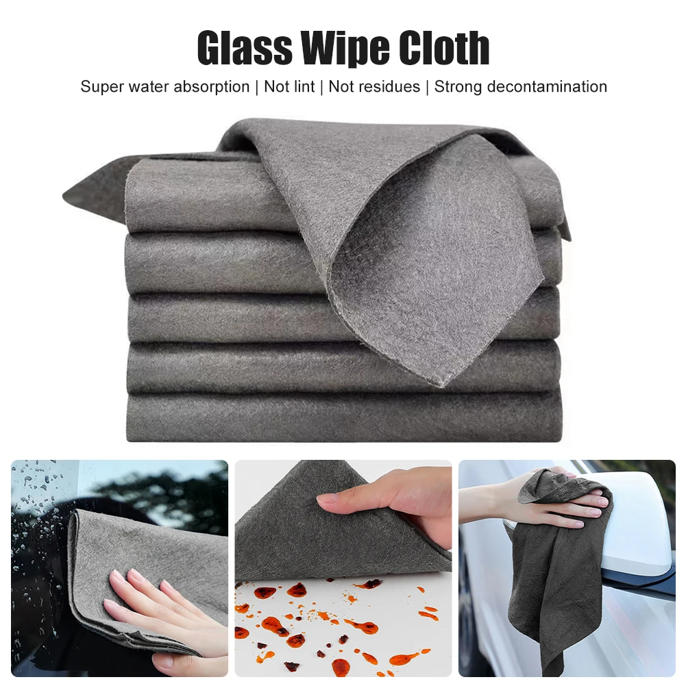 1/5/10pcs Glass Cleaning Cloth Microfiber Cleaning Towel Super Water Absorption Non-Scratch for Car Window Glass Desktop
1/5/10pcs Glass Cleaning Cloth Microfiber Cleaning Towel Super Water Absorption Non-Scratch for Car Window Glass Desktop