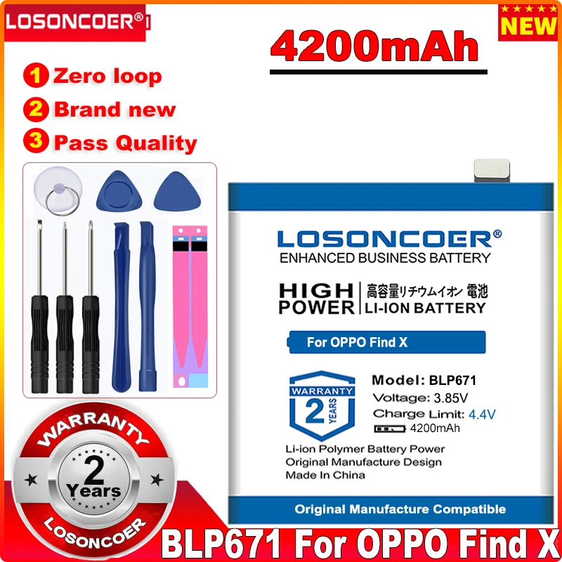Новый список BLP671, 4200 мАч, фотоаккумулятор для OPPO Find X auto Lamborghini Edition, две SIM-карты, фонари PAFM00
Новый список BLP671, 4200 мАч, фотоаккумулятор для OPPO Find X auto Lamborghini Edition, две SIM-карты, фонари PAFM00