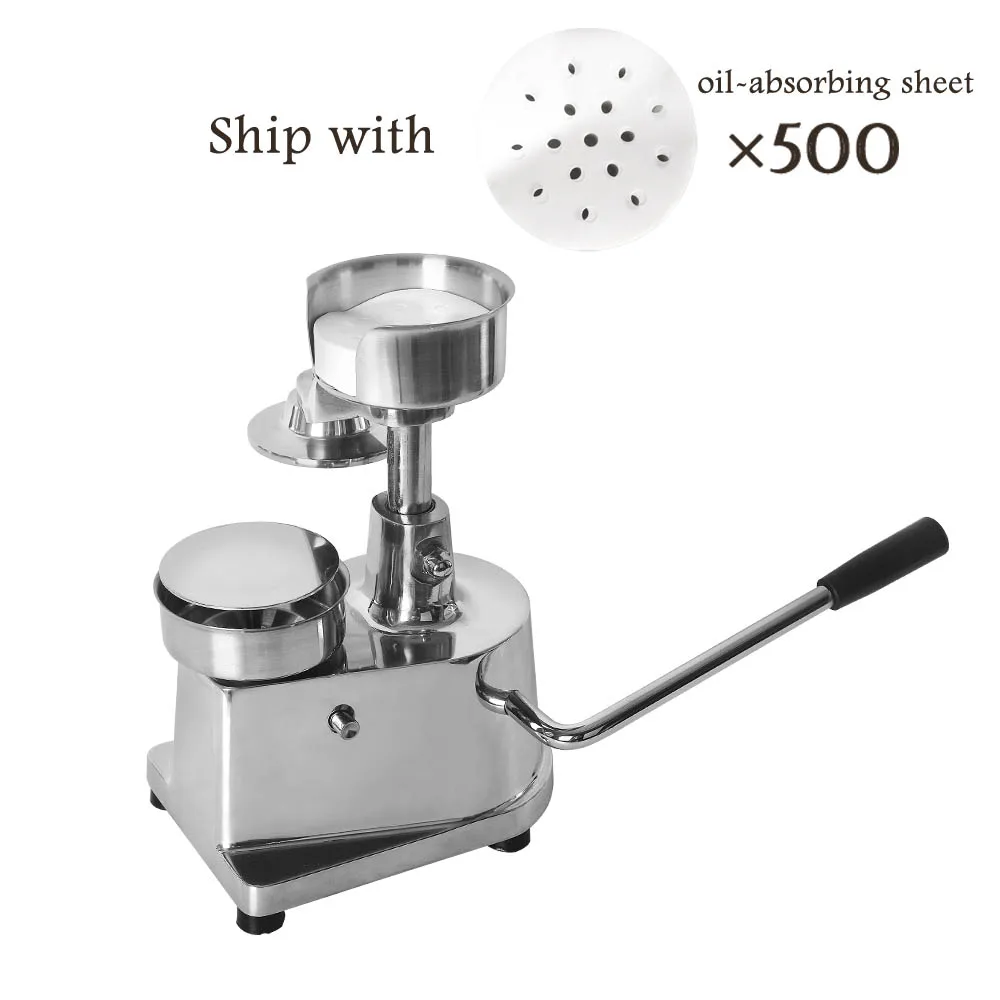 

Hamburger Press 100mm-150mm Manual Burger Maker Equitment Round Meat Shaping Stainless Steel Machine Forming Burger Patty Maker