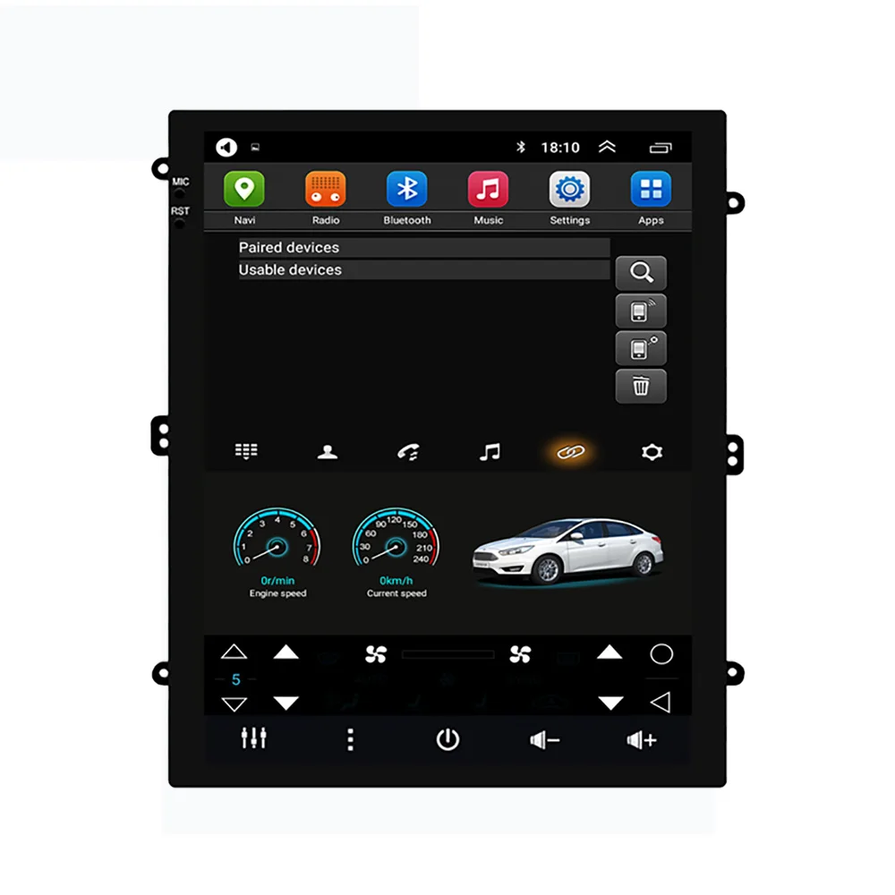 9.7 inch Android Double Din Vertical Touch Screen Car Modified Autoradio Navigation Android Car GPS Radio
9.7 inch Android Double Din Vertical Touch Screen Car Modified Autoradio Navigation Android Car GPS Radio