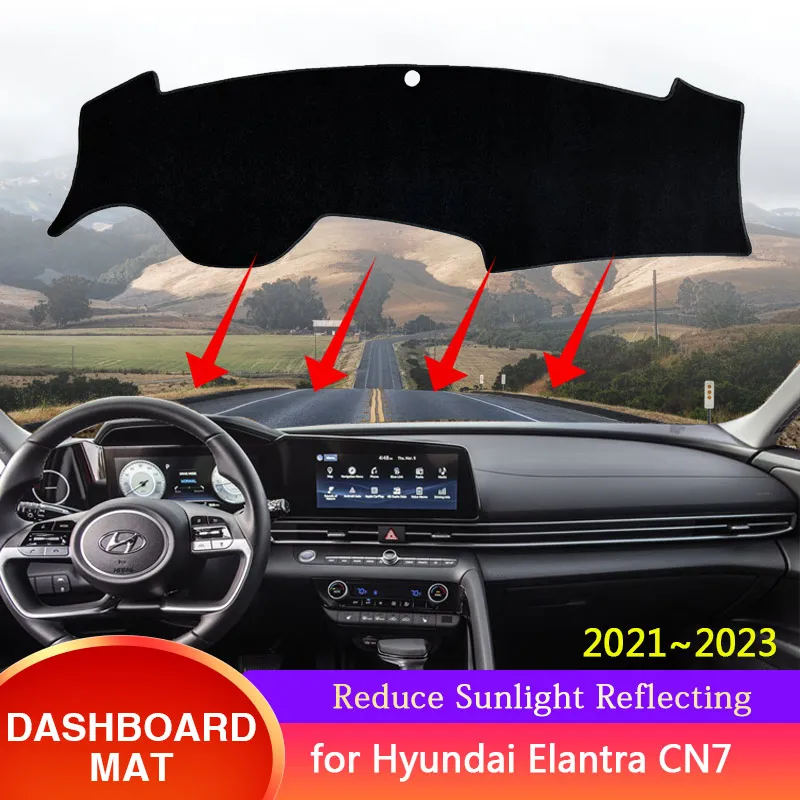for Hyundai Elantra Avante i30 Sedan CN7 2021 2022 2023 Dashboard Cover Sunshade Anti-sun Protect Carpet Cushion Car Accessories
for Hyundai Elantra Avante i30 Sedan CN7 2021 2022 2023 Dashboard Cover Sunshade Anti-sun Protect Carpet Cushion Car Accessories