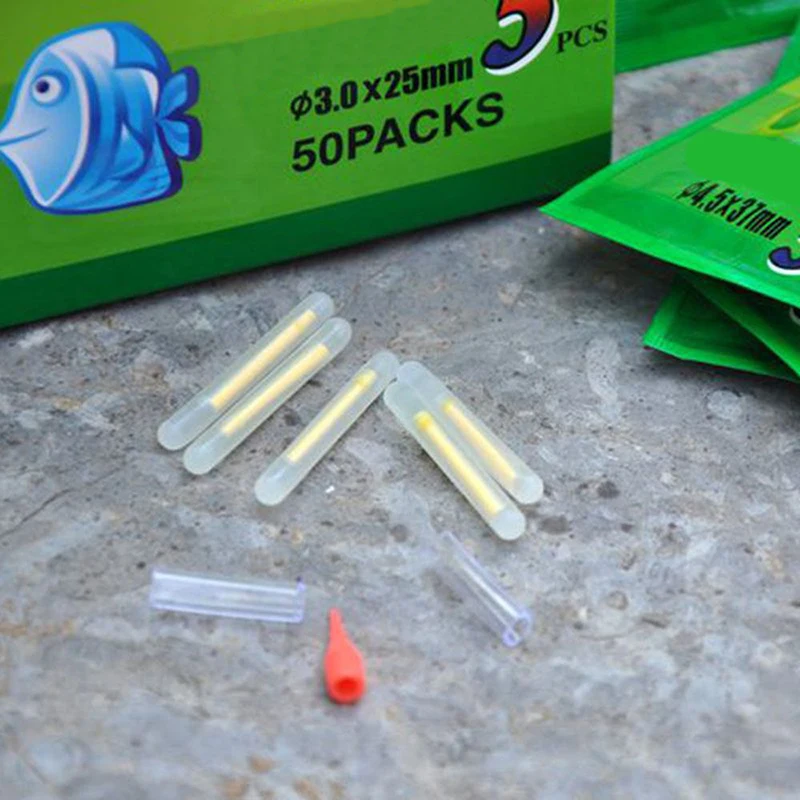 Night 2.9mm/4.5mm 100pcs Fluorescent Fishing gear Fishing Light Sticks Luminous Float Glow Bobber High quality
Night 2.9mm/4.5mm 100pcs Fluorescent Fishing gear Fishing Light Sticks Luminous Float Glow Bobber High quality