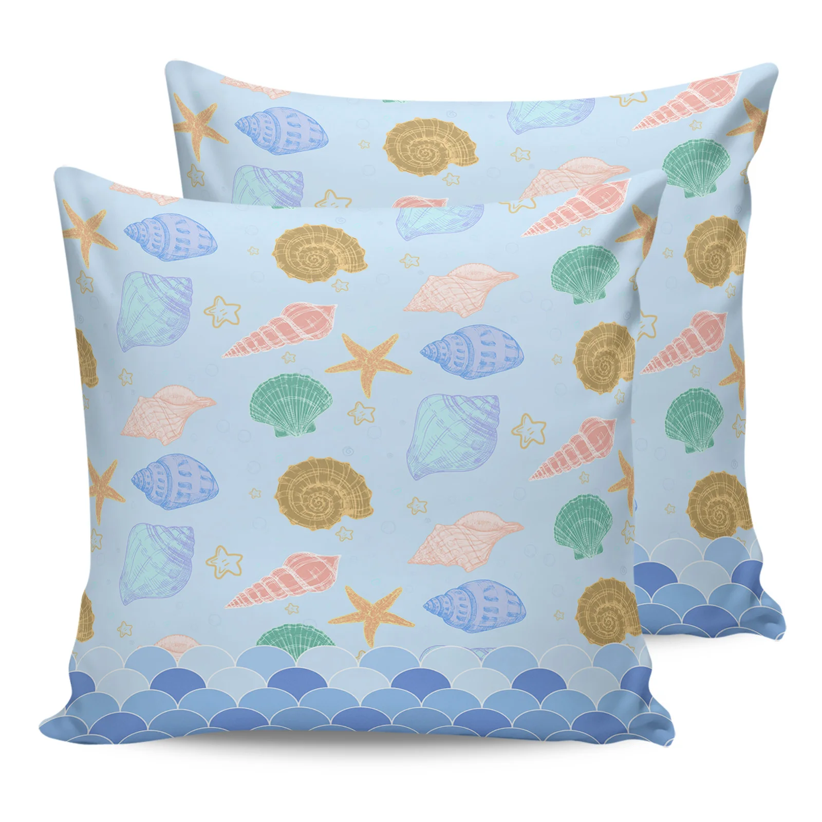 2PC Pillowcase Ocean Shell Starfish Sofa Cushion Cover Bedding Dakimakura Pillow Cover House Home Decorative Pillow Cases 
2PC Pillowcase Ocean Shell Starfish Sofa Cushion Cover Bedding Dakimakura Pillow Cover House Home Decorative Pillow Cases