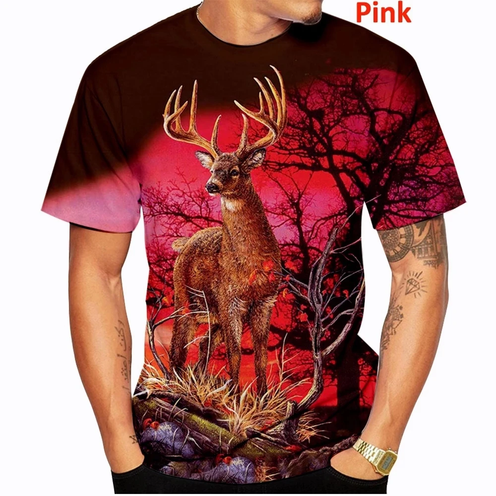 2022 Harajuku Streetwear Fashion Deer Hunting Camo Unisex 3D Printed T Shirt Animal Giraffe Summer Men Women T Shirt
2022 Harajuku Streetwear Fashion Deer Hunting Camo Unisex 3D Printed T Shirt Animal Giraffe Summer Men Women T Shirt