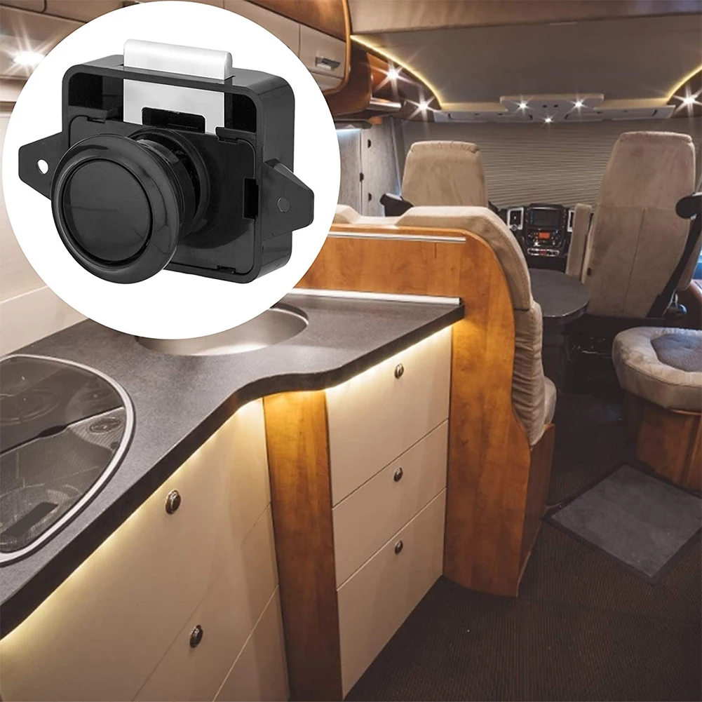 1Set Push Button Catch Lock Cupboard Door Motorhome Cabinet Camper Caravan Zinc Alloy Latch Knob Furniture Hardware
1Set Push Button Catch Lock Cupboard Door Motorhome Cabinet Camper Caravan Zinc Alloy Latch Knob Furniture Hardware