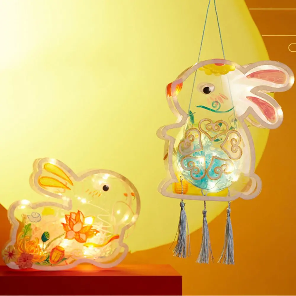 Chinese Mid-Autumn Festival Hand-held Lanterns Creative Portable DIY Handmade Transparent Luminous Lantern Material Package
Chinese Mid-Autumn Festival Hand-held Lanterns Creative Portable DIY Handmade Transparent Luminous Lantern Material Package