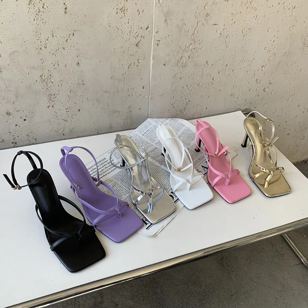 Fashion Women Sandals Summer Dress Shoes Woman Open Toe Casual Party Pumps Thin High Heels Ankle Strap Belt Buckle Sandals 39
Fashion Women Sandals Summer Dress Shoes Woman Open Toe Casual Party Pumps Thin High Heels Ankle Strap Belt Buckle Sandals 39