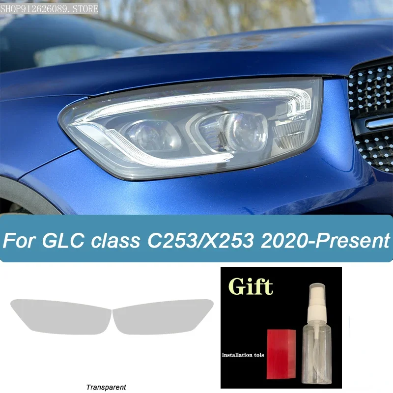 Для Mercedes Benz GLC Class C253 X253 2020 2021, защитная пленка для фар автомобиля, задний фонарь, дымчатый черный оттенок, виниловая наклейка из ТПУ
Для Mercedes Benz GLC Class C253 X253 2020 2021, защитная пленка для фар автомобиля, задний фонарь, дымчатый черный оттенок, виниловая наклейка из ТПУ