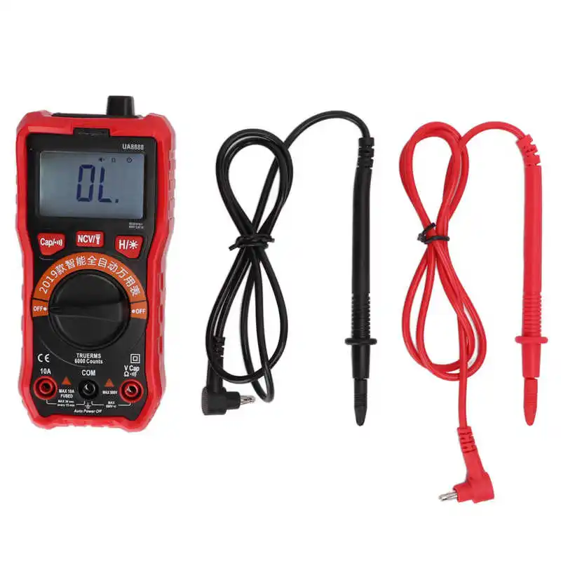 Clamp Meter Clamp Multimeter LCD Display Fully Automatic Intelligent Handheld Digital Display Multimeter Tester
Clamp Meter Clamp Multimeter LCD Display Fully Automatic Intelligent Handheld Digital Display Multimeter Tester