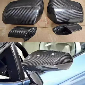 Real Dry Carbon Fiber Replacement Side Door Mirror Cover For Lamborghini Aventador LP700 LP720 LP740 LP750