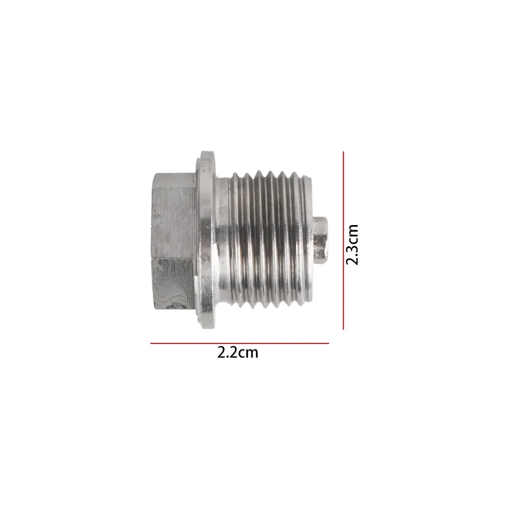 M12x1,25/1,5/1,75 M14x1,5 M16x1,5 M18x1,5 Магнитная пробка для слива масла из нержавеющей стали, гайка поддона для слива масла, автозапчасти, автомобильные аксессуары
M12x1,25/1,5/1,75 M14x1,5 M16x1,5 M18x1,5 Магнитная пробка для слива масла из нержавеющей стали, гайка поддона для слива масла, автозапчасти, автомобильные аксессуары
